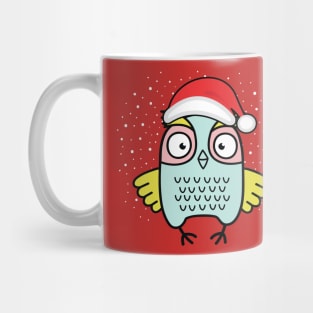 Christmas Winter Cute Owl Gift Mug